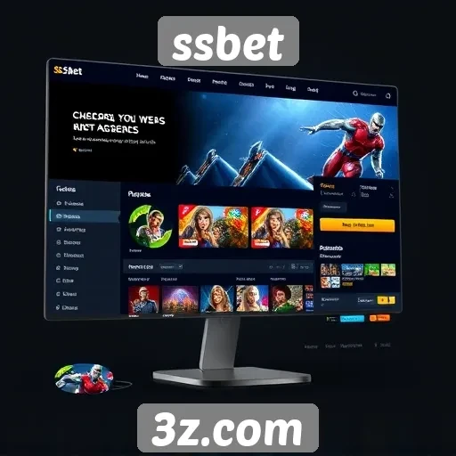 Interface e usabilidade do site ssbet